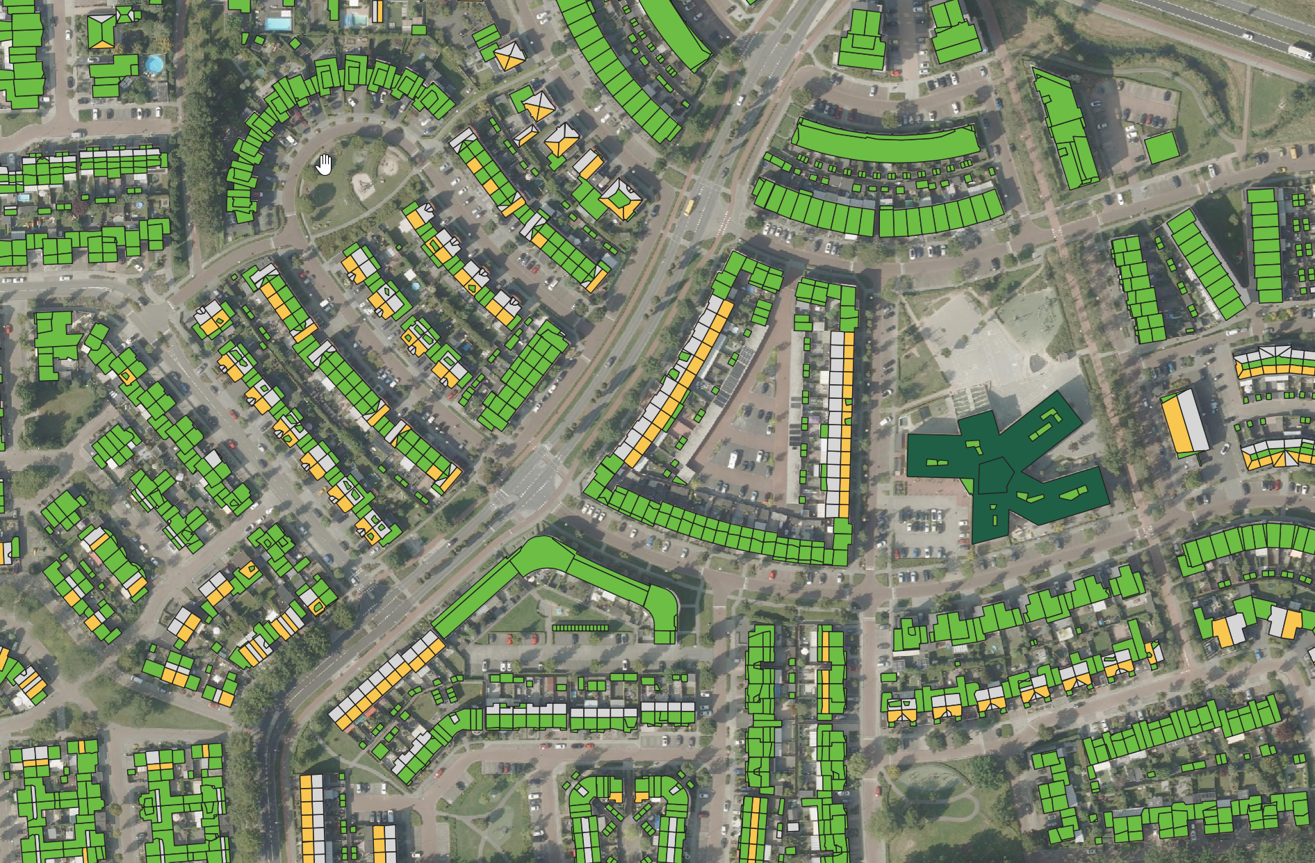 Voorbeeld — detectie overlay